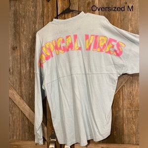 Rainforest Café Oversized Tropical Vibes Tee Top